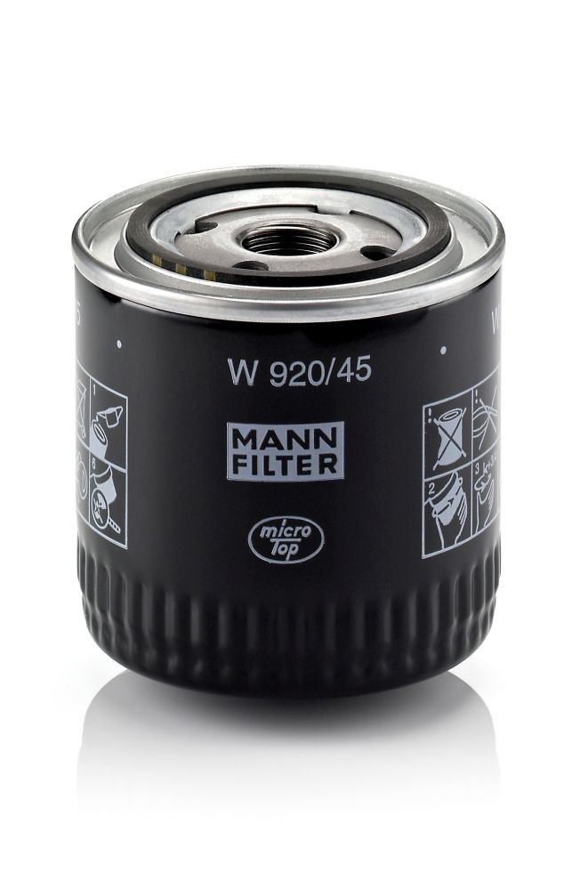 Filtro de aceite MANN-FILTER W920/45
