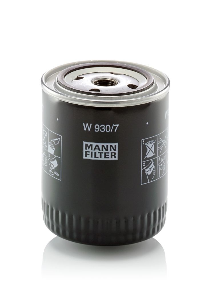 Filtro de aceite MANN-FILTER W930/7