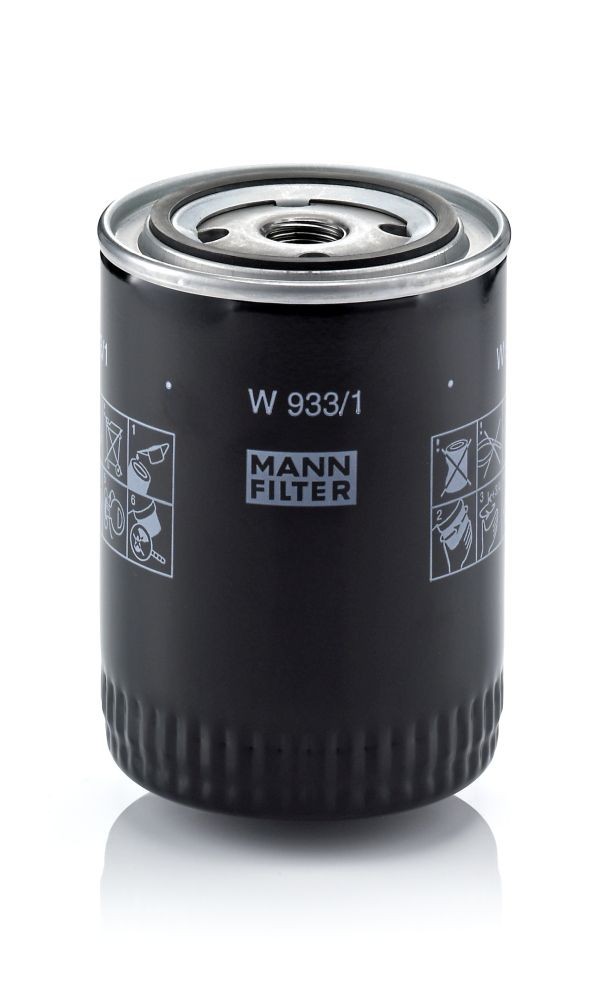Filtro de aceite MANN-FILTER W933/1