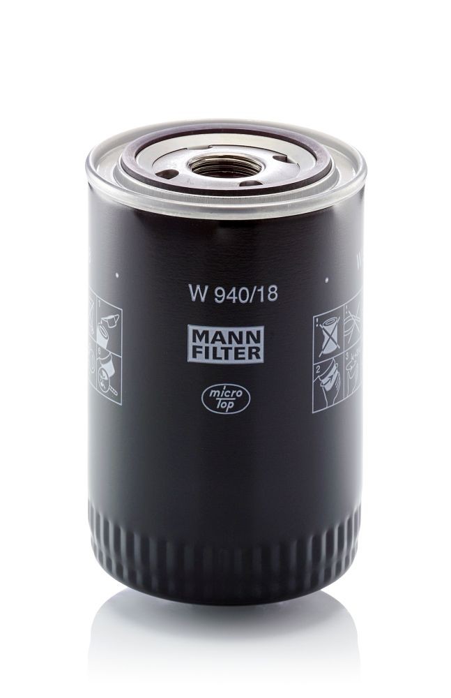 Filtro de aceite MANN-FILTER W940/18