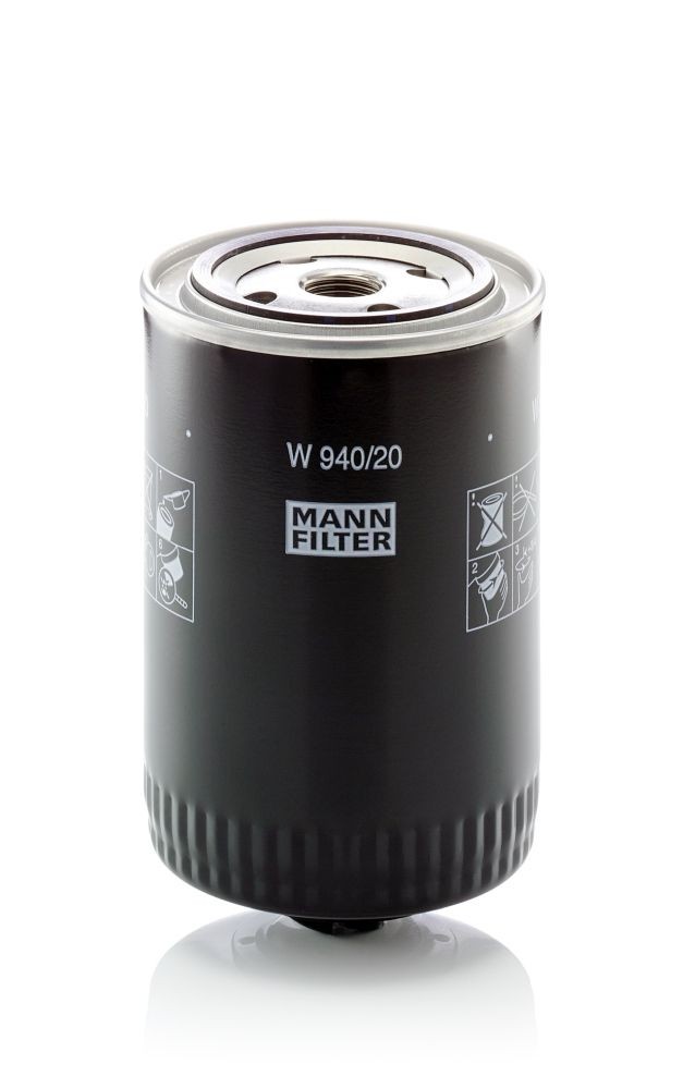 Filtro de aceite MANN-FILTER W940/20