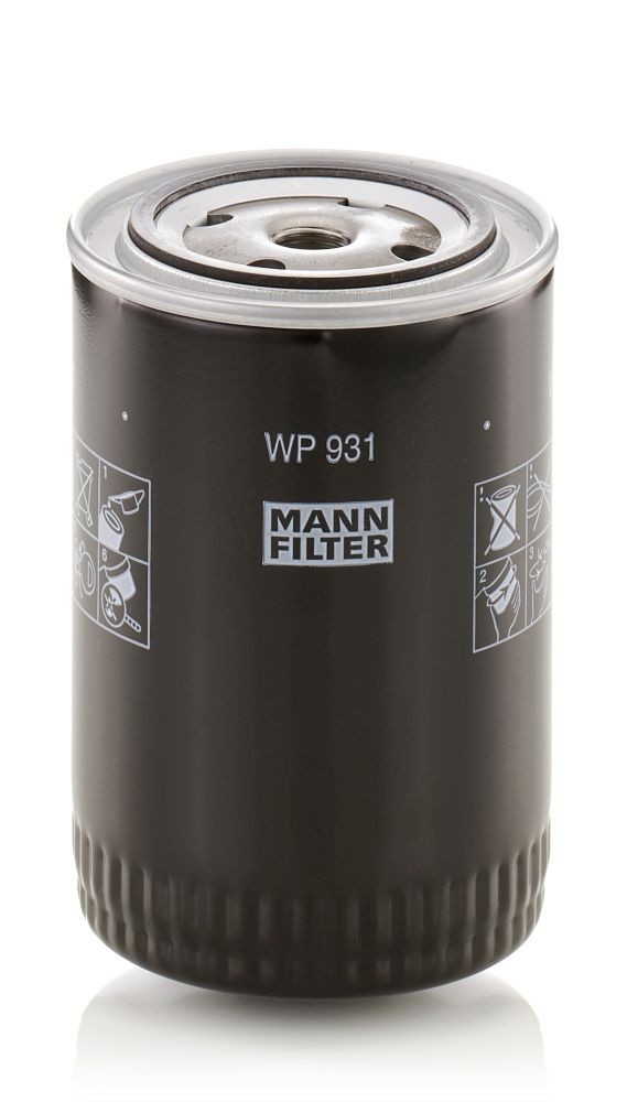 Filtro de aceite MANN-FILTER WP931