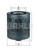 Filtro de combustible MAHLE - KC33