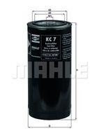 Filtro combustible MAHLE KC7