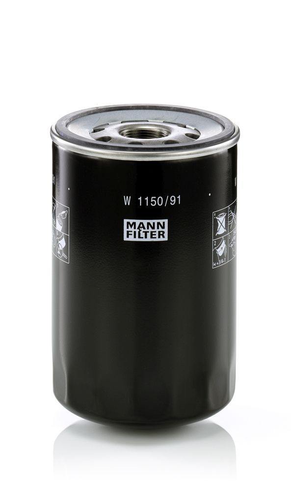 Filtro, sistema hidráulico operador MANN-FILTER W1150/91