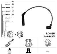 Juego de cables de encendido NGK - RC-ME74