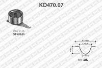 Kit de distribución SNR KD47007