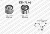 Kit de distribución SNR KD47302