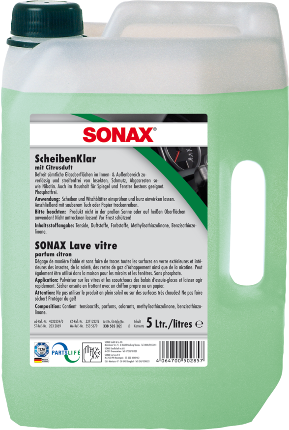 SONAX Limpia cristales 5L