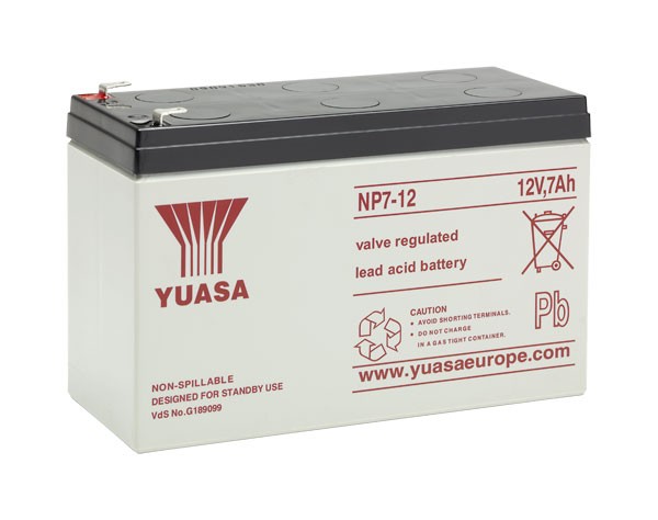 Batería de moto YUASA - NP7-12