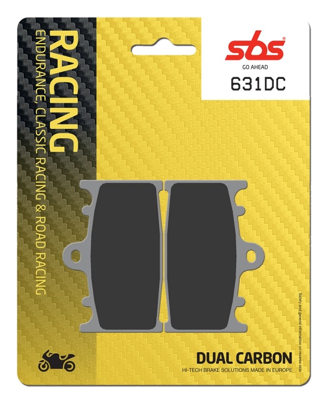 Pastillas de freno DC - Dual Carbon SBS - 631DC