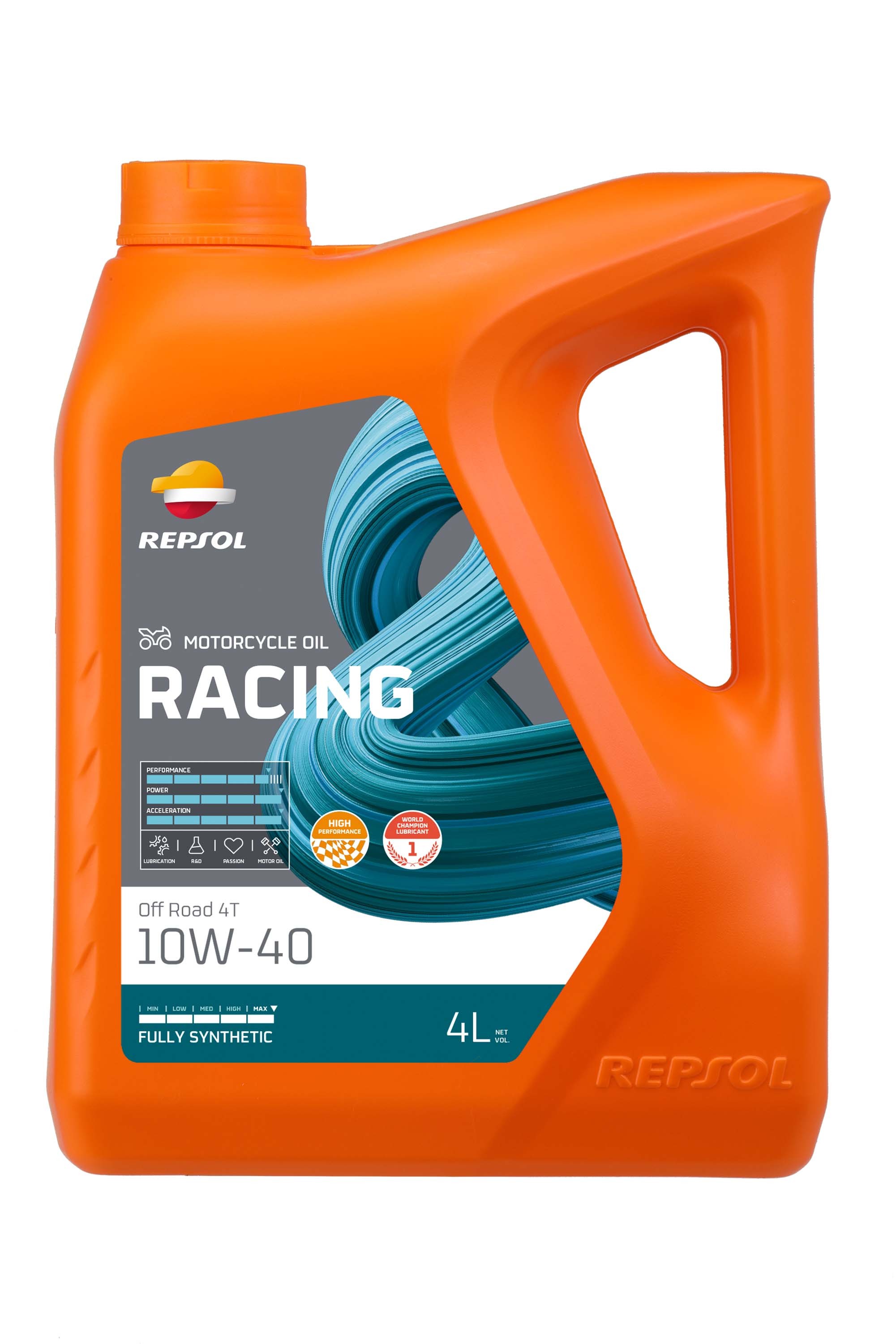Aceite REPSOL Racing Off Road 4T 10W40 4L