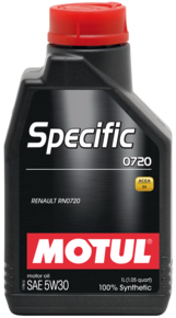 Aceite MOTUL Specific RN 0720 5W30 1L