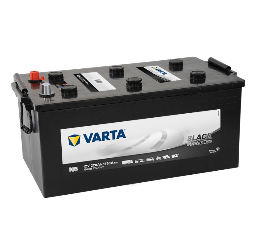 Batería VARTA PRO motive Black 12V 220AH 1150A - N5