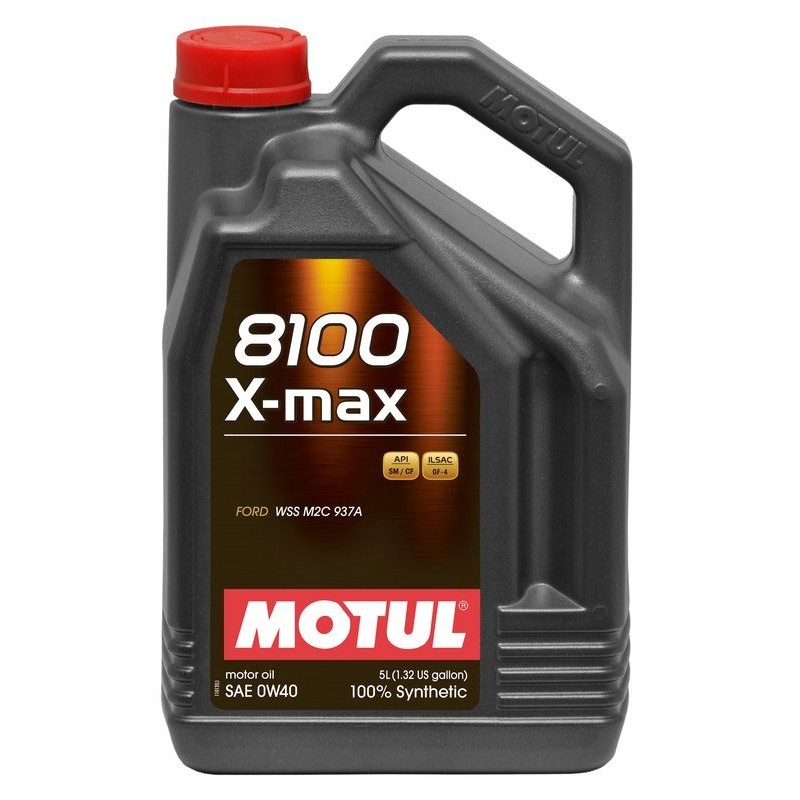 Aceite MOTUL 8100 X-Max 0W40 5L