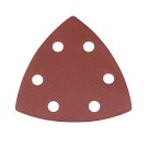 Hojas de lija triangulares autoadherentes 90 mm, 10 piezas Grano 240