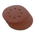 Discos de lija perforados autoadherentes 115 mm, 10 piezas Grano 60