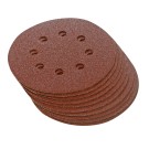 Discos de lija perforados autoadherentes 125 mm, 10 piezas Grano 60