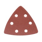Hojas de lija triangulares autoadherentes 90 mm, 10 piezas Grano 120