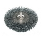 Cepillo circular de acero ondulado 75 mm
