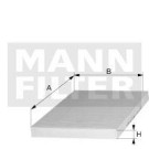 Filtro, aire habitáculo MANN-FILTER CU1640024-2