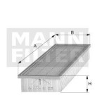 Filtro, aire habitáculo MANN-FILTER CU36221