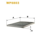 Filtro, aire habitáculo WIX WP6803