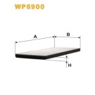 Filtro, aire habitáculo WIX WP6900