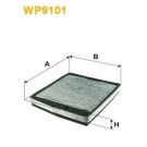 Filtro, aire habitáculo WIX WP9101