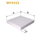 Filtro, aire habitáculo WIX WP9322