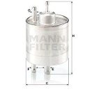 Filtro combustible MANN-FILTER WK513/5