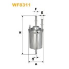 Filtro combustible WIX WF8311