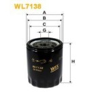 Filtro de aceite WIX WL7138
