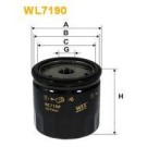 Filtro de aceite WIX WL7190