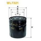 Filtro de aceite WIX WL7321
