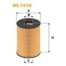 Filtro de aceite WIX WL7418