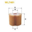 Filtro de aceite WIX WL7481