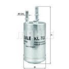 Filtro combustible MAHLE KL705