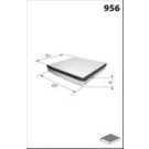 Filtro de habitáculo MECAFILTER - EKR7003