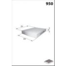 Filtro de habitáculo MECAFILTER - ELR7097