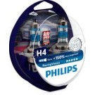 Pack 2 lámparas Philips H4 12V 60/55W Racing Vision