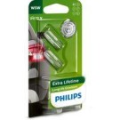 Pack 2 lámparas Philips W5W 12V 5W LongLife Eco Vision