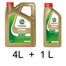 Pack Aceite Castrol EDGE 10W-60 Supercar 5 Litros (4L + 1L) para BMW M y motores deportivos