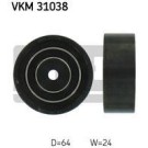 Polea para correa multi-v SKF VKM31038