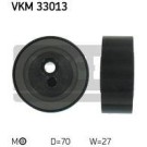 Polea para correa multi-v SKF VKM33013