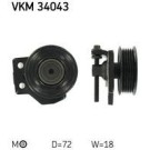 Polea para correa multi-v SKF VKM34043