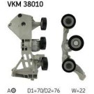 Polea para correa multi-v SKF VKM38010