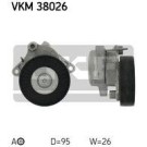 Polea para correa multi-v SKF VKM38026