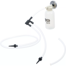 Purgador de frenos de moto BGS con botella y soporte magnético