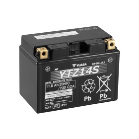 Batería de moto 12V 11,2AH YUASA - YTZ14S